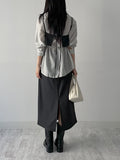 Renne Belted Loose-Fit Blouse