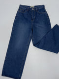 [Brushed Lining] 575 wide denim pants