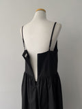 Adele Cotton Bustier Long One Piece