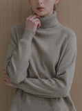 [Premium] Jenne Mock Neck Ribbed Knit