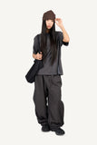 Nylon line track pants