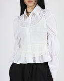 Glossy Layered Sleeveless