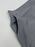 Striped Banding H-Line Long Skirt