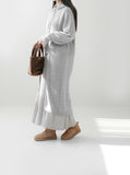 [Premium] Whole Garment Odin Alpaca Long Cardigan