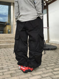 Looker Shirring Cargo Cotton Pants