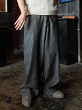 Real Linen Wide Denim