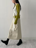 Olsen Cotton H-Line Long Skirt