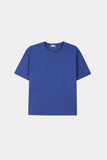 Regular fit cropped short-sleeve T-shirt
