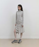 Mesh Band Puff Sleeve