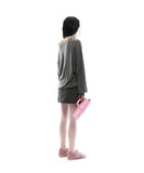 One-Shoulder Oversized Sweatshirt