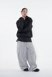Earth wide sweat cargo pants