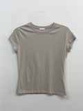 Modal Cap Sleeve Short Sleeve T-shirt