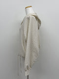 Melon Stripe Hood Shirt