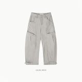 Cut Curved Pocket Pants