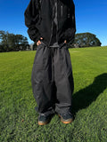 Ruin cut pintuck wide pants