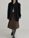 Oat Mohair Over Fit Coat Jacket