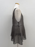 Dove See-Through Layered Bustier