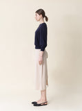 [Premium] Whole Garment Vivid Round Knit