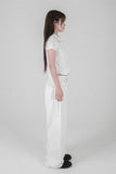 SCULPT SHIRRING SHIRT