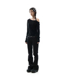 Star Trim Bootcut Trousers