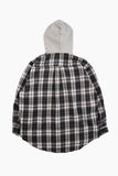 Nest check hood shirt
