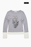 Rene flower long sleeve