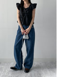 Angel Dot Sleeveless Blouse