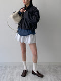 Summit See-through Overfit Knit T-shirt