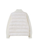 Niro high-neck knit padding
