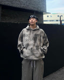 Vintage Dirty Lettering Hoodie