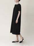 Ribbon Button Long One Piece