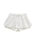 PANTS ON SKIRT