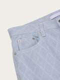 (W) Diamond Denim Pants