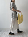 One Slit Mermaid Long Skirt