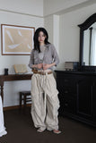 One Pleated Wrinkle Blouse