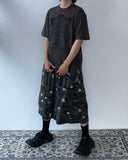 Flower Camo Cargo Bermuda Pants
