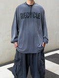 Vintage Washed Recycle Long Sleeve