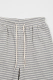 Eronis striped banding pants