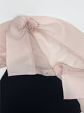 [Short Sleeve Version] Buttery Off-Shoulder Layered Blouse
