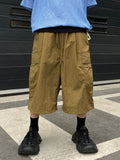 Nylon One-Tuck Bermuda Pants
