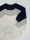 Renault Round Neck Loose Fit Blouse