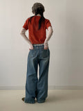 Annie Velvet Half T-Shirt