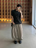 Trill balloon denim pants