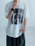 Square Face Printing T-shirt
