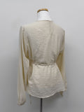 Cowl Belted Loose-Fit Blouse