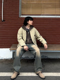 Quadra Pocket Pigment Collar Work Jacket