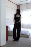 Touch punching frill sleeveless