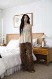 Free pocket easy pants