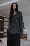 Up down button t-shirt