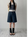 [Short sleeve ver.] Floral Lace See-through T-Shirt